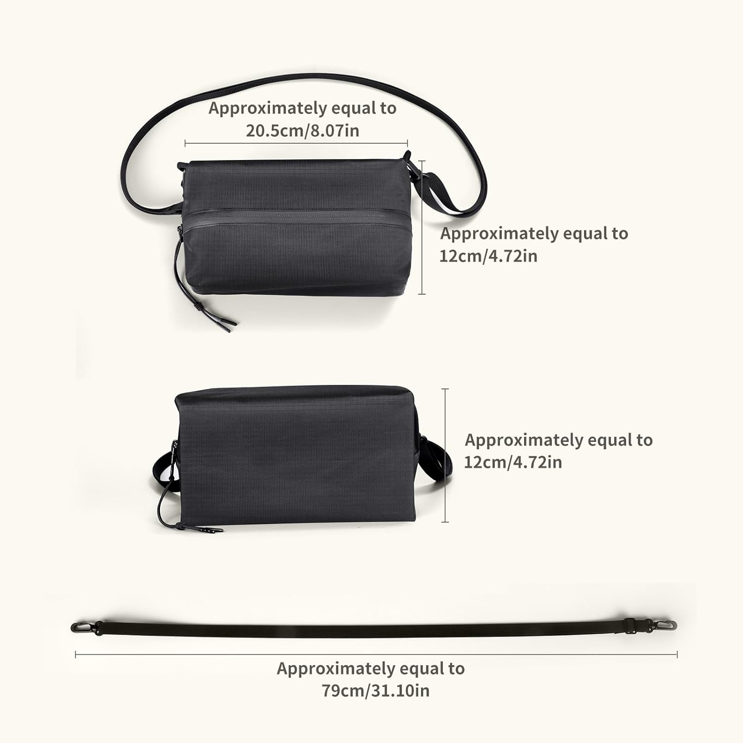 NEWTODAY Ultra Light Packing Cube, Dust and Water-Resistant Travel Organizer, Foldable Toiletry Bag, Travel Cosmetic Organizer - Image 6