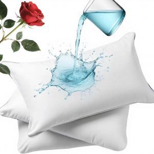 ZIYUHOME Waterproof Pillow Protectors 4 Pack Queen 20×28 Inches with Hidden Zipper Dust Moisture Sweat Proof Pillow Case Cover Protector Soft Comfortable White (4, Queen 20×28 inches)