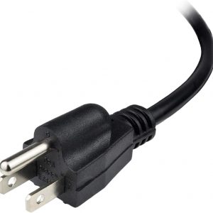 10ft 14 Gauge 3 Prong Heavy Duty Replacement Power Supply Cord Cable 110V 115V 120V Pigtail for Universal AC Appliance, NEMA 5-15 Plug US SJT 14AWG (15A)