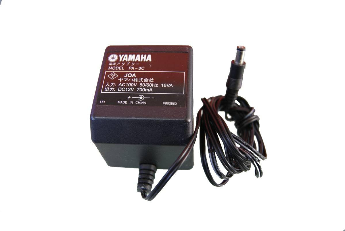 Genuine Yamaha AC Adapter Power Supply DC12V 700mA 12.5W Model: PA-3C 12V - Image 2