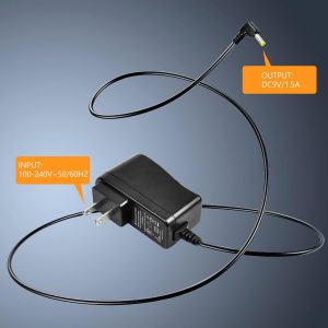 Portable DVD Player Charger, Wall Charger, Replacement AC-DC Power Adapter for Sylvania/DBPOWER/HDJUNTUNKOR/WONNIE/UEME/YOTON Portable DVD Players, Power Supply Cord (9V/1.5A)