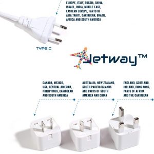 Best International Travel Adapter and Voltage Converter – 200 Watts – Quiet Mode – Bonus Luggage Tag and Case – 220V to 110V Travel Converter for UK AUS EU Asia Africa – Guaranteed Satisfaction