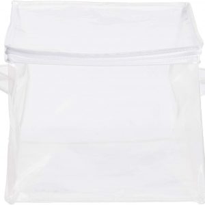 Amazon Basics Clear Zippered Organizers, 3-Pack