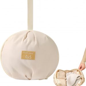 Travel Underwear Organizer Bag:Portable Luggage Organizer for women, Multi-Compartment Storage Bag for Clothes, Bras, and Accessories, Ideal for Suitcases and Carry-Ons