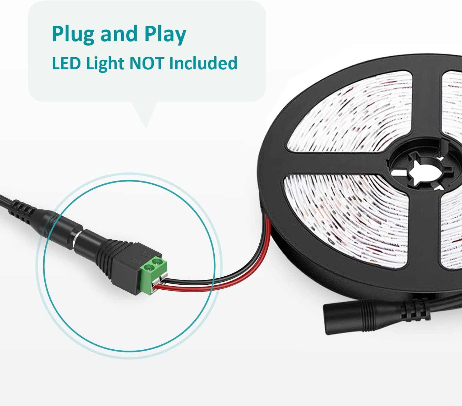 Universal AC Adapter 24V 1.5A Power Supply with 10 Interchangeable DC Plugs 24 Volt 1.5 Amp 1A 0.6A 0.5A Replacement Power Cord Charger for Ride On Toys Massage Gun LED Strip Lights - Image 8