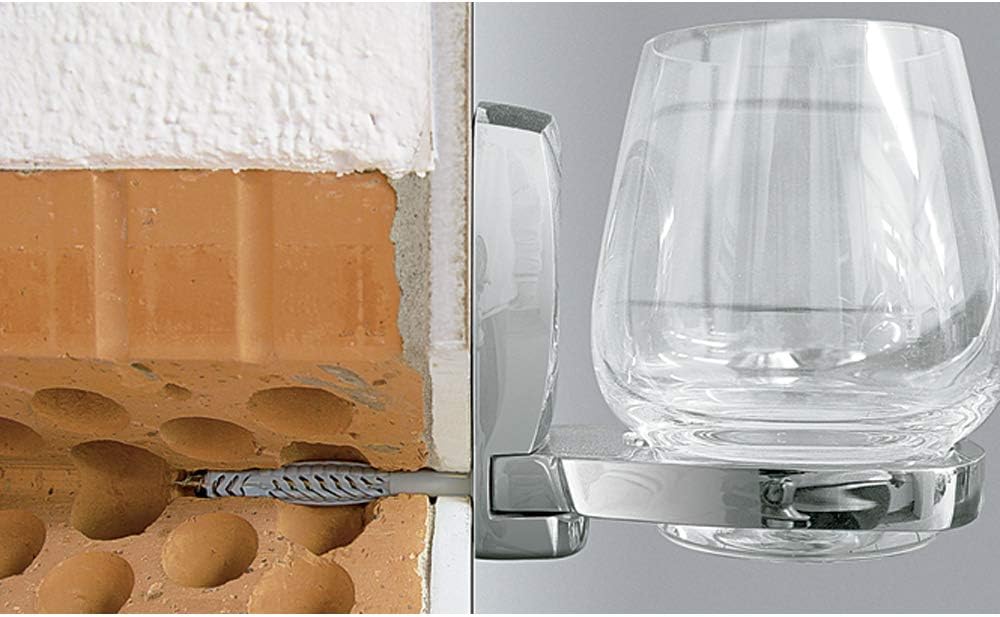 fischer Universal Plug UX 3/8 x 2 3/8" (10x60mm) R with Rim 50pcs Nylon Universal Operating Principle (Knotting or Expanding) Use in All Solid, Hollow and Board Building Materials - Image 4