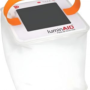 LuminAID Solar Camping Lantern – Inflatable LED Lamp Perfect for Camping, Hiking, Travel and More – Emergency Light for Power Outages, Hurricane, Survival Kits – As Seen on Shark Tank