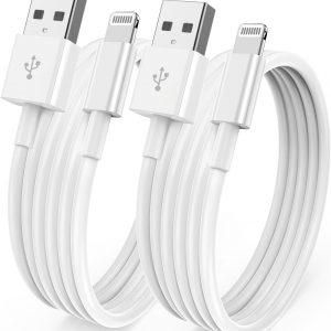 [ Apple MFi Certified ] iPhone Charger 6ft, Long Lightning to USB Cable 6 Feet, Fast Apple Charging Cable Cord 6 Foot for iPhone 14 Pro Max/13 Pro Max/12 Mini/11 Pro/11/XS/XR/8/7/6s/iPad,Air