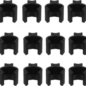 30Pcs Leakproof Cosmetic Bottle Pump Lock Clips – Secure Clip Locks for Lotion, Shampoo & Cleansing Oil Dispenser Bottles – Travel-Friendly Black Buckle Accessories
