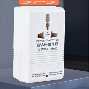 Tirifer 100W Voltage Converter Travel Adapter, Power Converter AC110V/120V to 220V/240V Step-Up & Down Voltage Converter Transformer