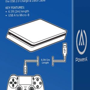 PowerA USB Charging Cable for Playstation 4