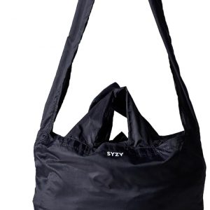 SYZY World’s Most Compact Travel Tote Bag Portable Shopping Beach Market Bag – Reusable Collapsible Stuffable
