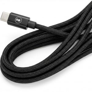 McClinton & Co. USB C to USB C Cable 6ft Length | Up to 100W PD Fast Charging | Durable Braided Design | Snug, Secure Connection for Phones, Tablets, Laptops, Powerbanks