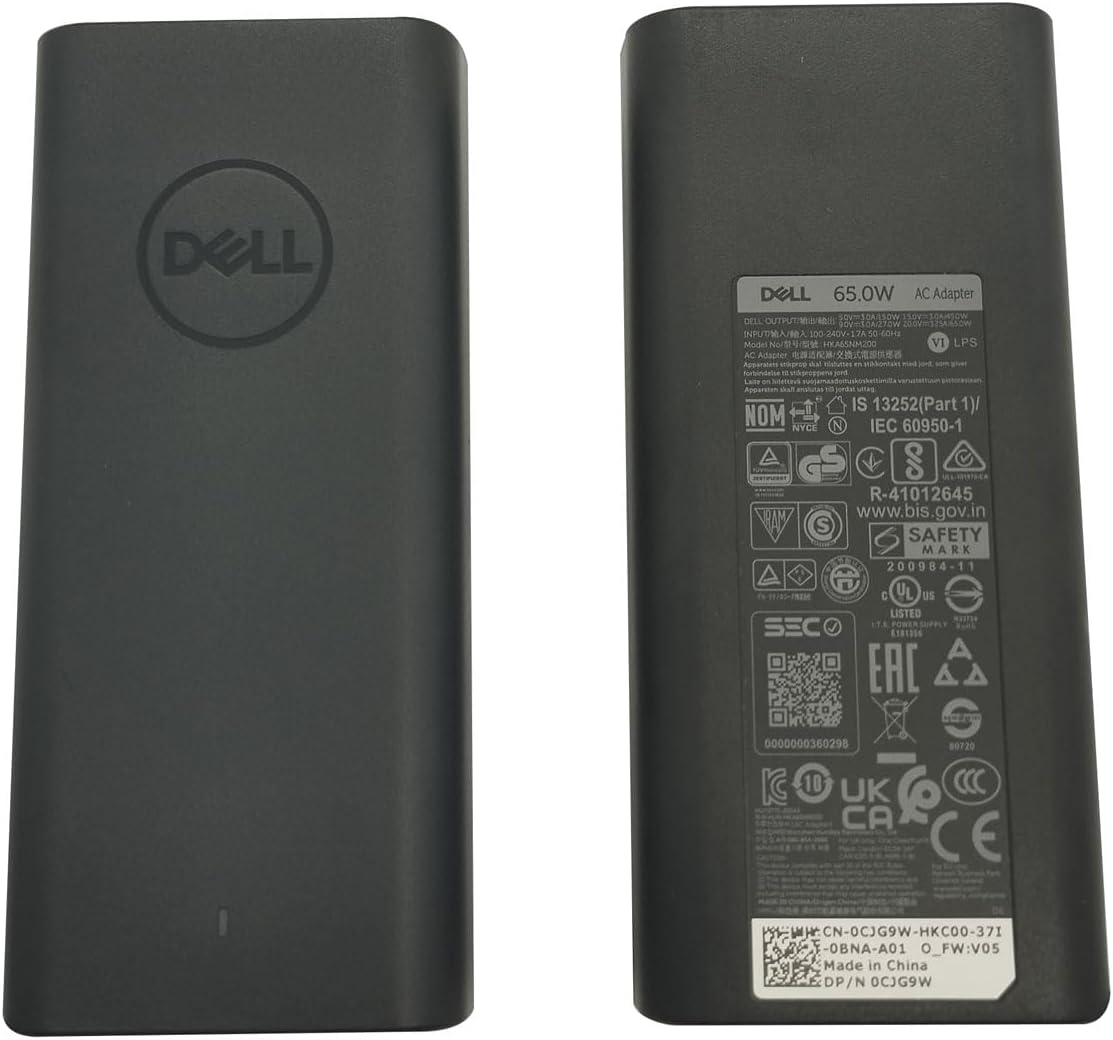 Dell Laptop Charger 65W Watt USB Type C AC Power Adapter Include Power Cord for Dell Latitude 3340 3440 3540 5340 5440 5540 7340 7440 7640 9440 2in1 - Image 6