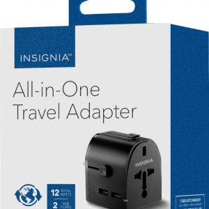 Insignia All-in-One/Grounded Travel Adapter and Converter Series (All-in-One Travel Adapter)