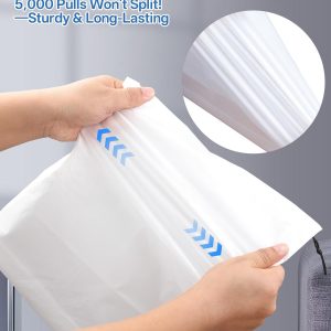 Teskyer Transparent Shoe Bags for Travel, 15.7″ x 11.8″ Waterproof Portable Travel Shoe Storage Bags for Packing – Travel Essentials for Men & Women, 6 PCS