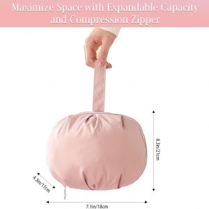 Travel Underwear Packing Cube for Women – Portable Luggage Organizer, Multi-Compartment Storage Bag for Clothes, Bras, and Accessories, Ideal for Suitcases and Carry-Ons