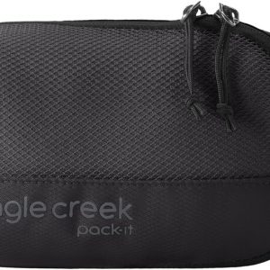 Eagle Creek Pack-It Reveal Cube – Lightweight Packing Cubes for Optimizing Luggage Space – Easy to Carry – Mesh Fabric – Water-Resistant – Easy Grab Zipper – X-Small – Black