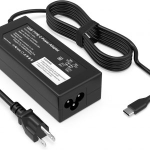 GKLSPL 65W USB C Laptop Charger Compatible with Dell Laptop and More USB Type C Power Adapter