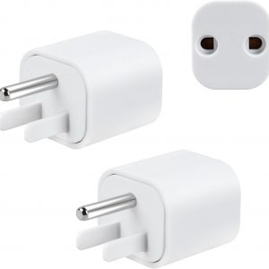 Grounding Plug Adapter, Suitable for Dual Port Grounding Connections of Grounding Pads, Bed Sheets, And Wristbands, Universal B-Type Socket Compatible With Splitters