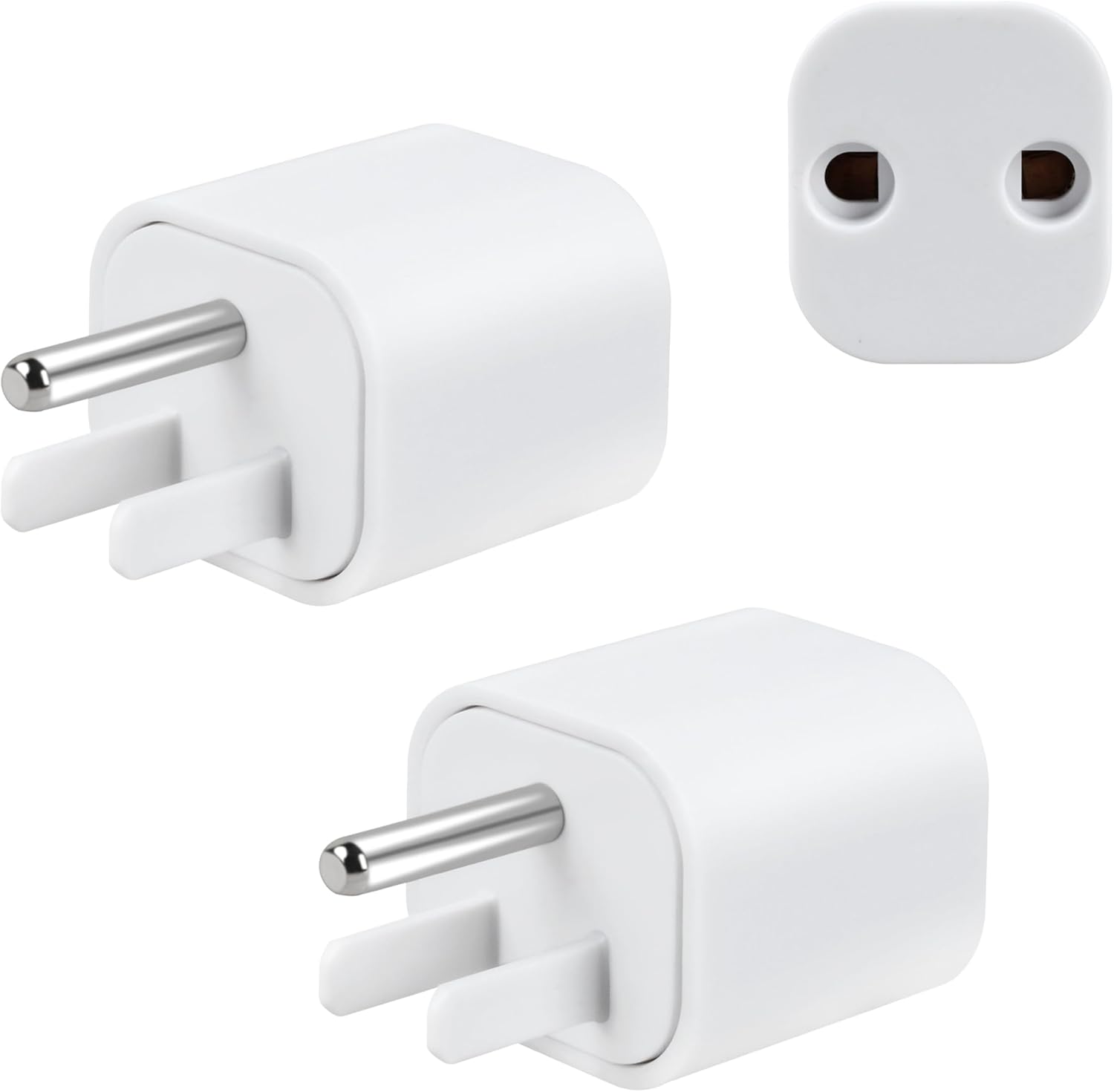 Grounding Plug Adapter, Suitable for Dual Port Grounding Connections of Grounding Pads, Bed Sheets, And Wristbands, Universal B-Type Socket Compatible With Splitters - Image 2