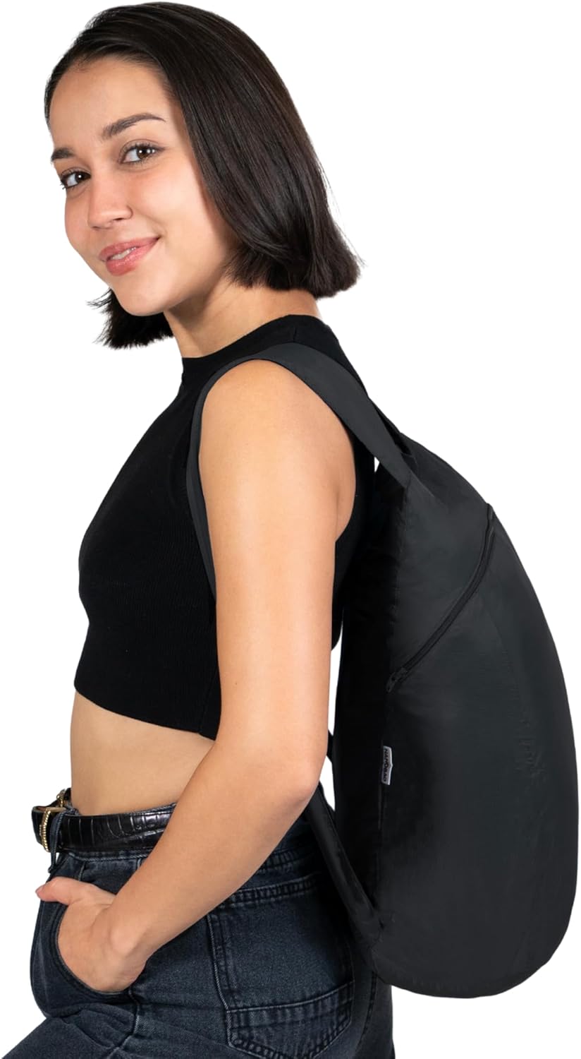 Nanobag Ultralight Foldable Backpack for Traveling and Compact Mini Hiking Pack for Men & Women, Reusable Collapsible - Image 2