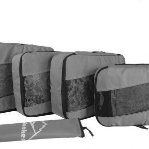 5 Set Packing Cubes for Travel Large Suitcase Luggage Organizer Bags Travel Accessories Vacation 4 Cubes 1 Laundry Pouch Bag