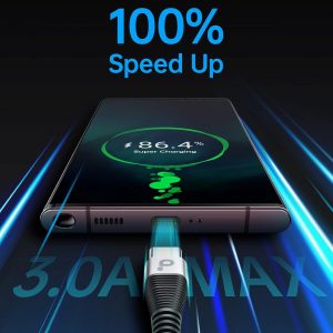 USB C Cable Fast Charging, 2Pack 3ft Coiled USB A to Type C Charge Cord for Car, USB-C Charging Cable Compatible with iPhone 17/16/15/Samsung Galaxy S20 S10 S9 S8 Plus Note 10 and More USB C Devices