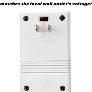 100W Two-Way Voltage Converter, AC 110V to 220V Step Up Voltage Converter, AC 220V & 110V Step Down Transformer, Universal Power Adapter Socket for Travel RV Camping, Small Appliances