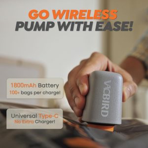 Rechargeable Wireless Pump Travel Storage Bags Set – 20 Pack Portable Space Saver Bags for Travel & Home – Vacuum Compression Packing Seal for Clothes, Blankets, Seasonal Storage