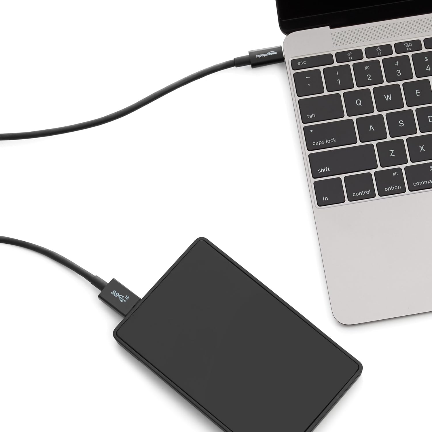 Amazon Basics USB-C to Micro USB 3.1 Gen 2 Fast Charging Cable, 10Gbps High-Speed, 3 Foot, Black - Image 5