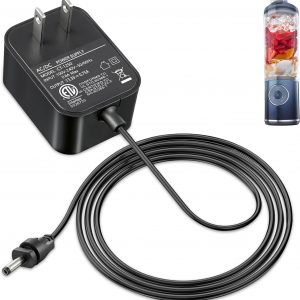Replacement Charger Compatible with Ninja Blast Max BC251 Portable Blender, 13.3V 0.75A Power Adapter, 5.9FT Cord 100-240V AC Charger for Personal Smoothie Juicer Blender