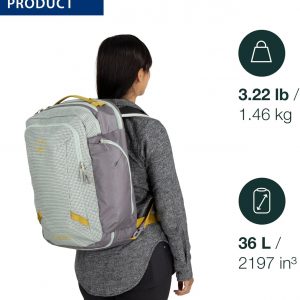 Osprey Transporter 36L Travel Pack, Blue Flame/Nocturnal Blue