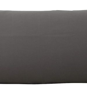 EVOLIVE Ultra Soft Microfiber Body Pillow Cover/Pillowcases 21″x54″ with Hidden Zipper Closure (21″x54″ Body Pillow Cover, Charcoal Grey)