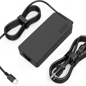 65W USB C Laptop Charger Compatible with Lenovo ThinkPad X1 X13 T14 T15 E14 E15 T480s T490 E480 Yoga 7i 9i Thinkbook 13s 14 15 16 Plus G4 65W 45W Computer Charger USB Type C AC Power Adapter