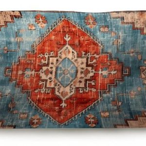 Body Pillow Cover 20×54 Body Pillow Case, Antique Oriental Turkish Persian Body Pillowcase with Hidden Zipper Closure, Long Body Pillow Cases for Hair and Skin, 20”x54”