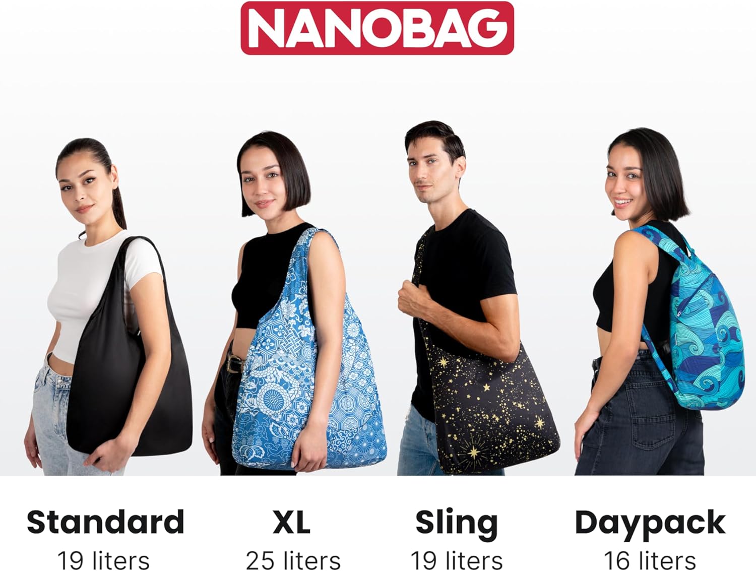 Nanobag Ultralight Foldable Backpack for Traveling and Compact Mini Hiking Pack for Men & Women, Reusable Collapsible - Image 8