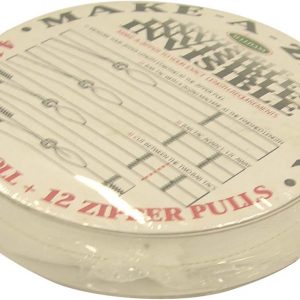 Sullivans Make-A-Zipper Kit Invisible 4.5yd – White