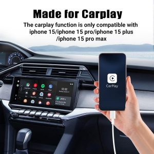 2Pack 3ft Car Carplay Cable for Apple iPhone 17 Pro Max/17 Air/16 Pro/15 Plus/15, USB A to USB C Carplay Charger Cord, iPad Pro 12.9/11,10th, Air 5th/ 4th,iPad mini 6th Gen Car Charging Cable 3 Feet