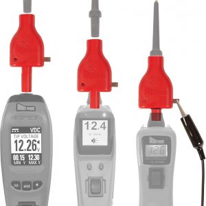 Power Probe 5 volt reference adapter will connect to any Power Probe Tek circuit-tester and limit the voltage to a5-volt reference
