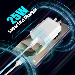 Super Fast Samsung Charger 25W USB C Android Phone Charger Block,2Pack 10FT Long Samsung Charger Fast Charging Cord Type C Wall Chargers for SamsungGalaxy S25 Ultra/S25/S24+/S23/S22 FE/S21/S20/A54/A16