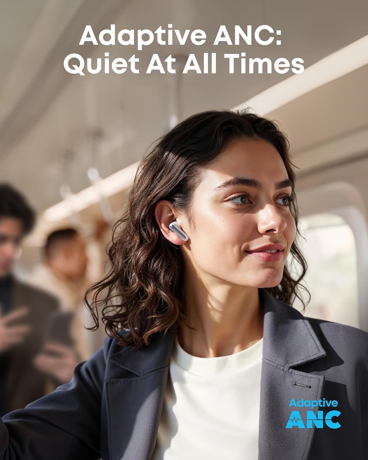 Soundcore P41i by Anker, Adaptive Noise Cancelling Earbuds with Portable Phone Charger and Built-in Lightning Adapter, 12H Playtime, 192H with Case, 6-Mic AI Clear Calls, IPX5 - Image 4