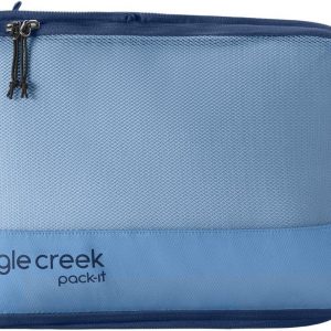 Eagle Creek Pack-It Isolate Compression Cube – Lightweight Compression Cube for Optimizing Luggage Space – Easy-Grab Zipper – Convenient Top Handle – Recycled Materials – Small