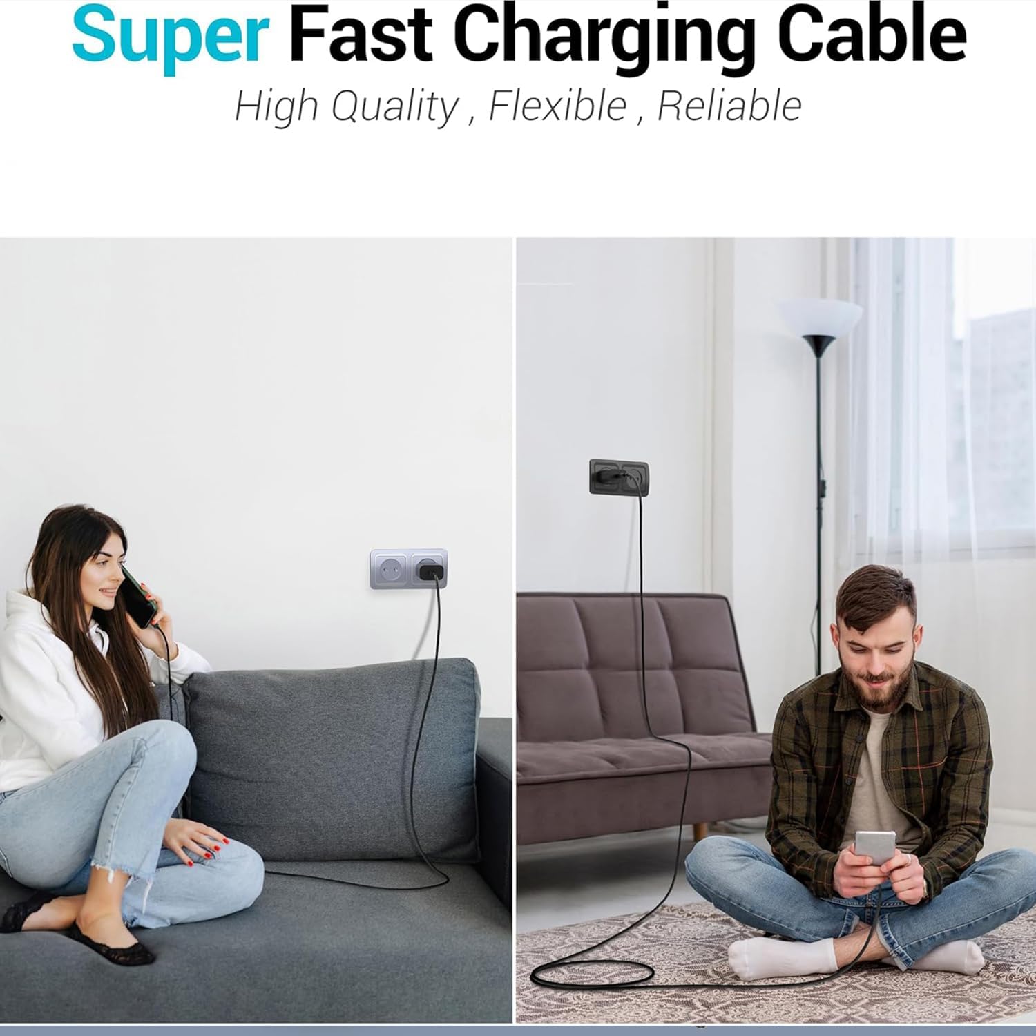 Type-c Charger Fast Charging Block,25W Power Adapter with 4FT Cable, Ultra Fast Charging for Samsung Galaxy S24 S23 S22 S21 Ultra/S20 Ultra/Note 20 Ultra and Other Devices - Image 5