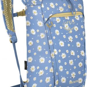 Osprey Daylite Cinch Backpack, Daisy Print Sevres Blue
