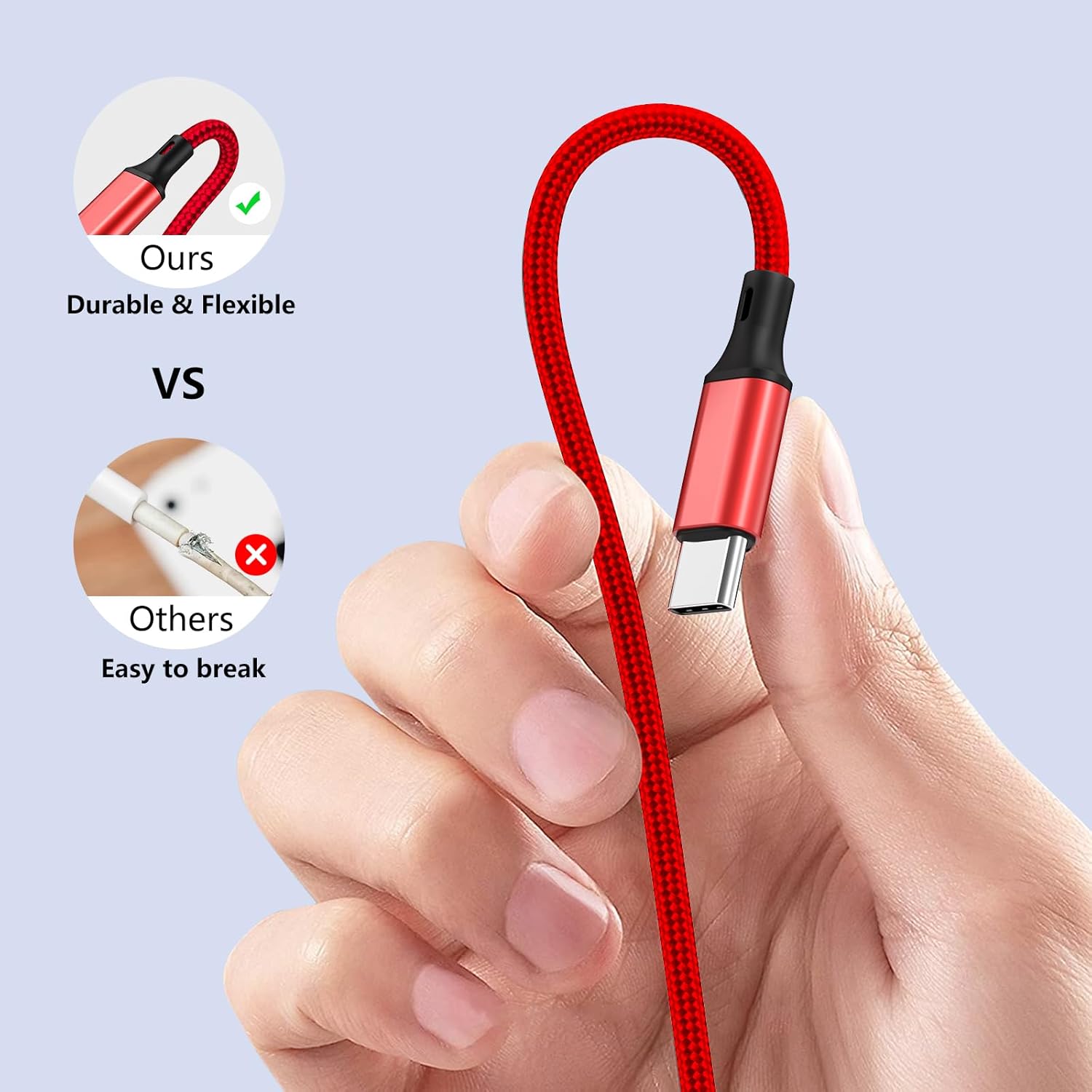 Travel Essentials 4 in 1 iWatch & iPhone Charger,Multi Charging Cable for Apple Watch Charger USB C Micro Nylon Compatible with iWatch Ultra/SE/10/9/8/7/6/5/4/3/iPhone 16/15/14/13 Galaxy Phone(4FT) - Image 2