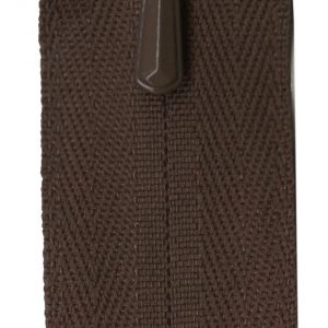 YKK Unique Invisible Zipper, 9″, Chocolate