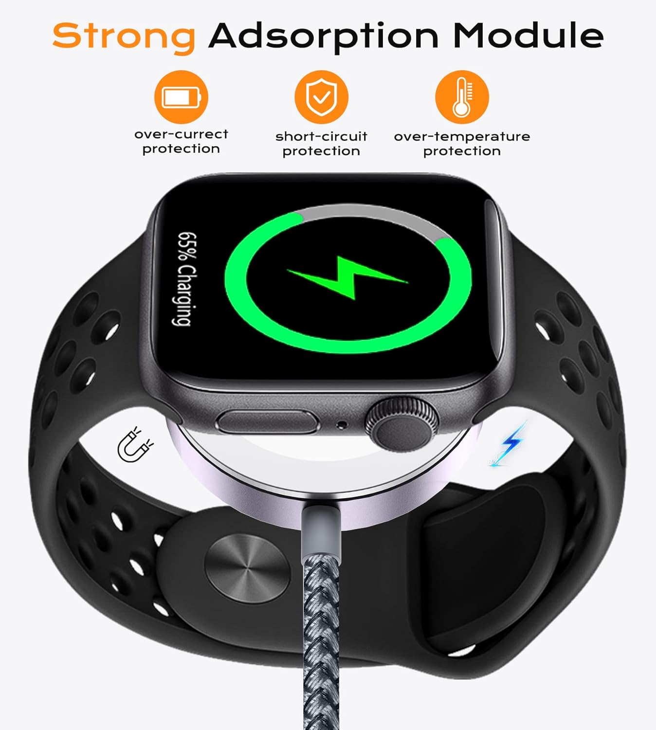 Temdan for Travel Vacation Essentials,3 in 2 USB C Cable for Apple Watch Charger/iPhone 17 Charger/Lightning,Multi Charging Cable Cord,Camping Essentials,Portable Designed for iWatch &iPhone 16-12-6FT - Image 7