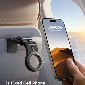 JOYROOM for Magsafe Airplane Phone Holder Travel Essentials,【Unlimited Scenery】 Hands-Free Plane Phone Holder, Airplane Travel Accessories for iPhone 17 Pro Max & Magsafe Case