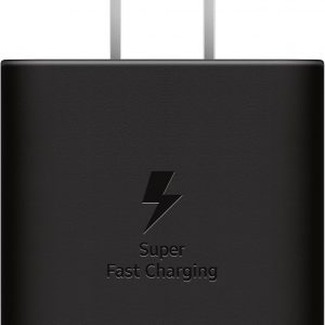 SAMSUNG 45W Wall Charger Power Adapter, Cable Not Included, Super Fast Charging for Galaxy Phones, Tablets and USB Type C Devices, Low Standby Power Consumption, EP-T4511NBEGUS, Black
